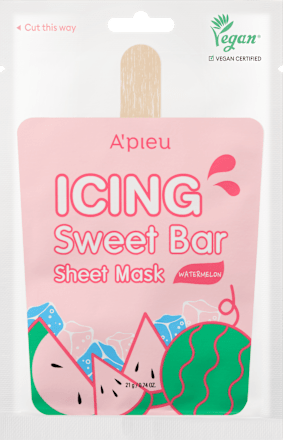 Maschera viso in tessuto Icing Sweet Bar Watermelon A'pieu