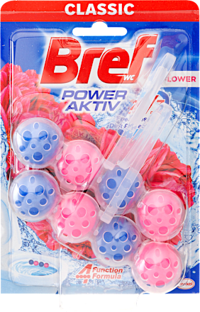 Power Aktiv wc tisztító blokk Flower (2x50g) Bref
