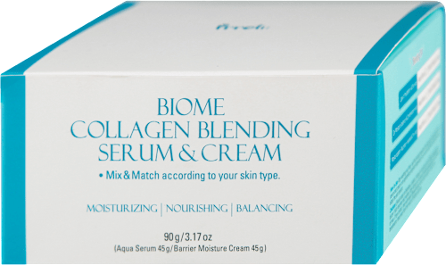 BIOME COLLAGEN BLENDING serum i krema za lice Prreti