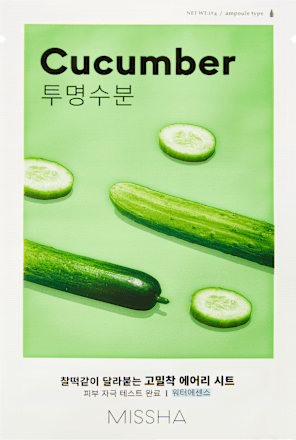Tuchmaske Airy Fit Cucumber MISSHA