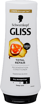 Balzsam Total Repair, száraz, sérült hajra Schwarzkopf GLISS