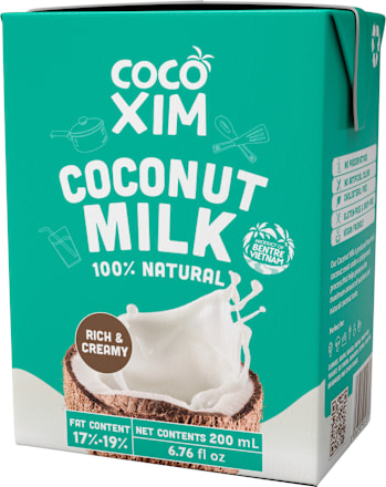 Lapte de cocos cu conținut de grăsime 17-19% COCOXIM