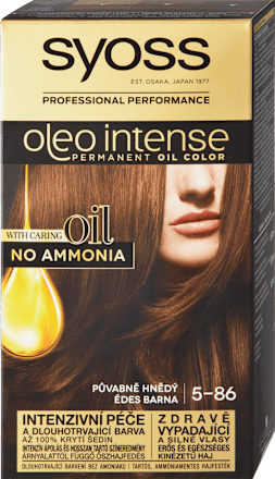 Боя за коса без амоняк Nr.5-86 Sweet Brown syoss Oleo Intense
