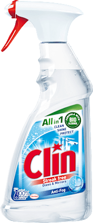 Płyn do mycia szyb Antypara, spray Clin