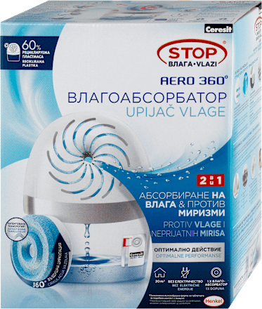 2-in-1 AERO 360° apsorber vlage Ceresit STOP