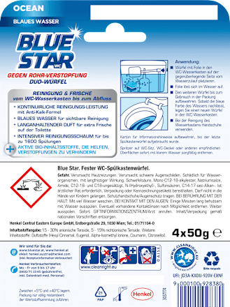 WC-Stein 2in1 Ocean BLUE STAR