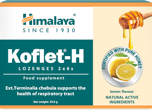 Koflet-H® pastile za grlo - limun i med Himalaya