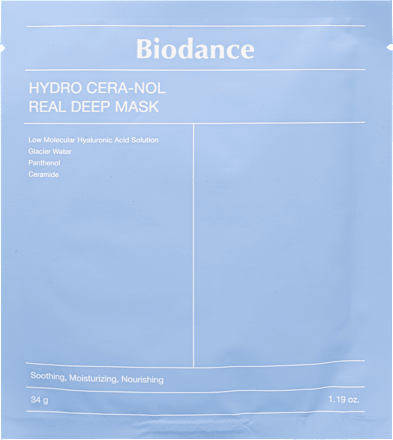 Maska za obraz v obliki krpice Hydro Cera-Nol Biodance