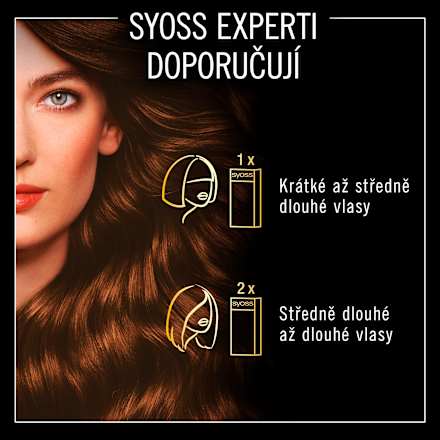 barva na vlasy Hnědá moka 4-18 Syoss Oleo Intense