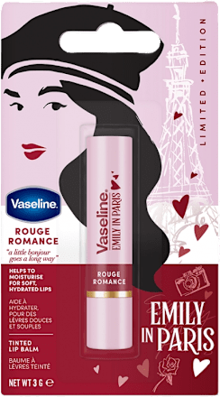 Balsamo labbra colorato Rouge Romance Emily in Paris Vaseline