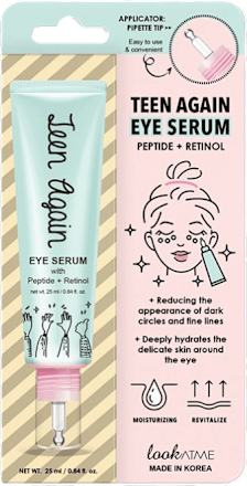 Serum pentru zona ochilor cu peptide și retinol lookATME