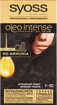 barva na vlasy Intenzivně černý 1-10 Syoss Oleo Intense