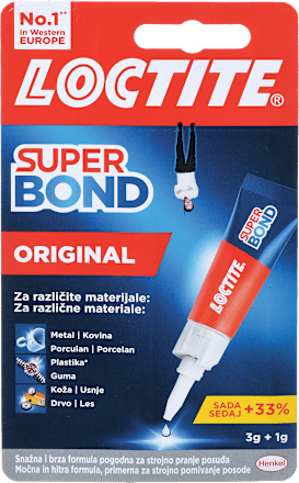 Tekoče sekundno lepilo Super Bond Original  Loctite