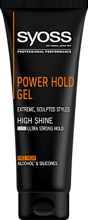 Гел за коса Power Hold High Shine syoss