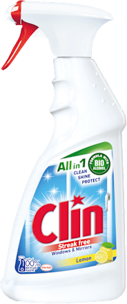Płyn do mycia szyb Cytryna, spray Clin