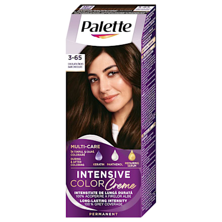 Боя за коса Intensive Color Creme - Nr. 3-65 (N2) Тъмен шоколад Palette INTENSIVE COLOR CREME
