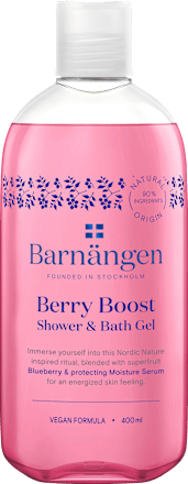 Dusch- und Badegel Berry Boost Barnängen