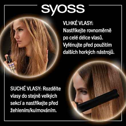 Hitzeschutz Keratin Spray syoss