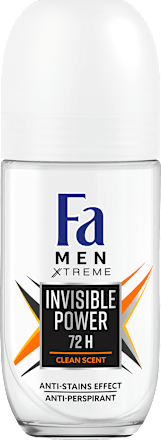 Deo roll-on Xtreme Invisible Power Fa Men
