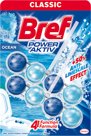WC blok Power Aktiv Ocean 2x50 g Bref