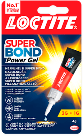 Super bond power gel pillanatragasztó Loctite