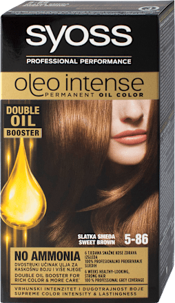 Boja za kosu – 5-86 slatka smeđa syoss Oleo Intense