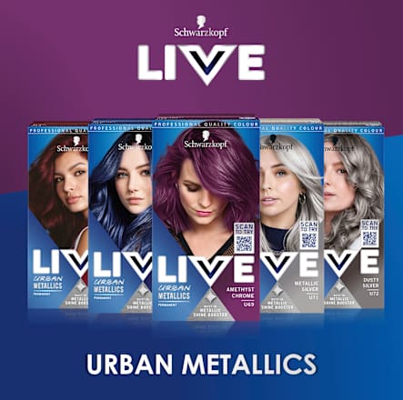 LIVE barva na vlasy Amethyst Chrom U69 Schwarzkopf LIVE