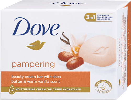 Krémové tuhé mydlo Pampering Dove