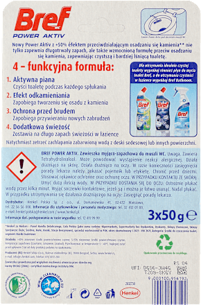 Zawieszka do toalet Power Aktiv Lawenda Bref