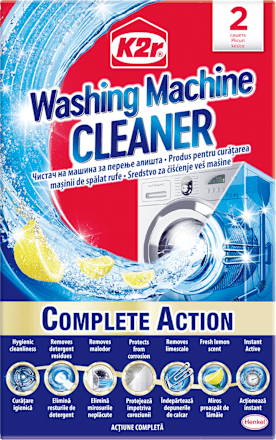 Почистващ препарат за перални машини 5in1 K2r