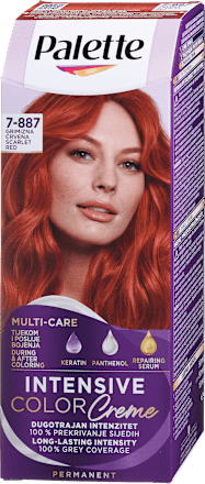 Barva za lase 7-887 Škrlatno Rdeča Palette INTENSIVE COLOR CREME
