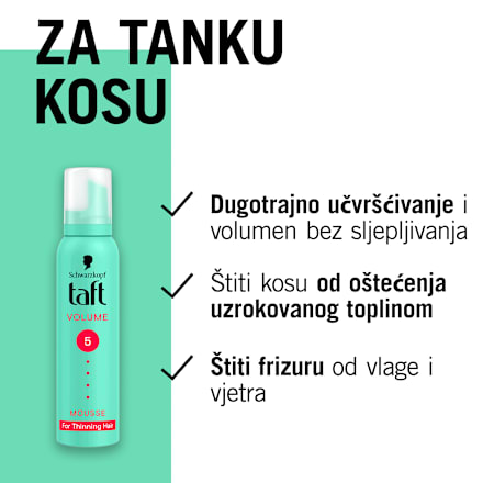 True Volume Mega Strong pjena za kosu Schwarzkopf taft