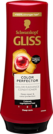 Balzsam Color Perfector, festett vagy melírozott hajra Schwarzkopf GLISS