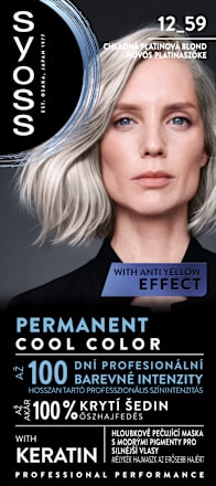 Boja za kosu - 12-59 Cold Platinum Blond Syoss
