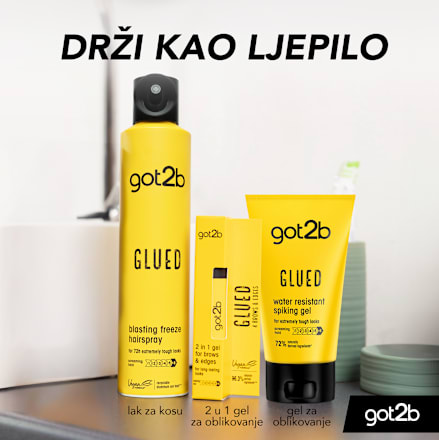 Glued gel za kosu got2b