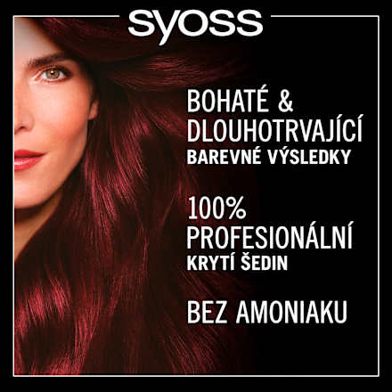 barva na vlasy Burgundská Červeň 4-23 Syoss Oleo Intense