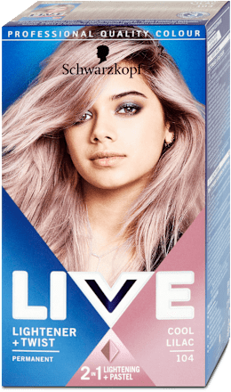 Vopsea de păr permanentă lightner 104 Cool liliac Schwarzkopf LIVE