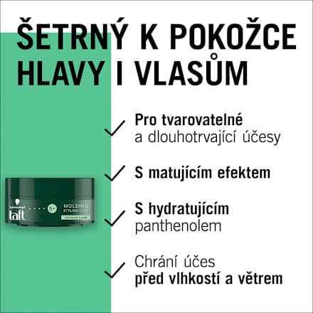 stylingová hlína na vlasy Molding Schwarzkopf taft