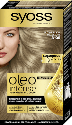 barva na vlasy Béžově plavý 8-05 Syoss Oleo Intense