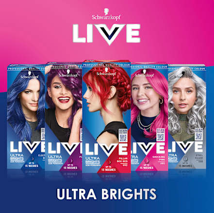 LIVE barva na vlasy Electric Blue 095 Schwarzkopf LIVE
