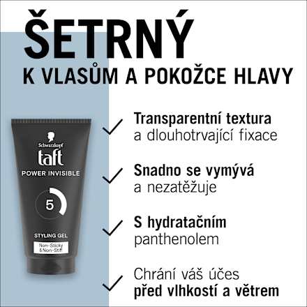 gel na vlasy Power Invisible  Schwarzkopf taft