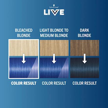 LIVE barva na vlasy Electric Blue 095 Schwarzkopf LIVE