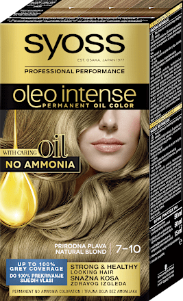 Farba do włosów 7-10 Naturalny Blond Syoss Oleo Intense