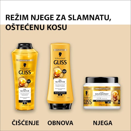 Oil Nutritive regenerator za kosu Schwarzkopf GLISS