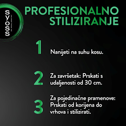 Max Hold lak za kosu – snaga učvršćivanja 5 syoss