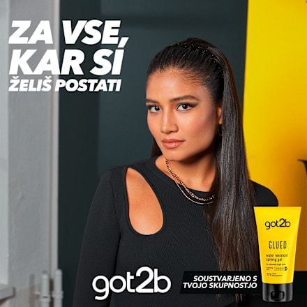 Vodoodporni gel za oblikovanje lasnih konic Glued got2b