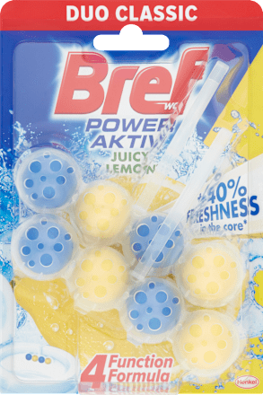 Power Aktiv osvježivač za WC školjku Juicy Lemon Bref