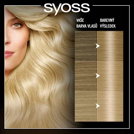 barva na vlasy Zářivě plavý 9-10 Syoss Oleo Intense