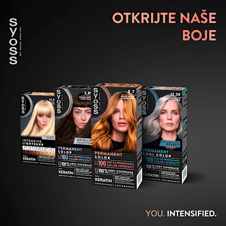 Boja za kosu – 8-7 med plava syoss