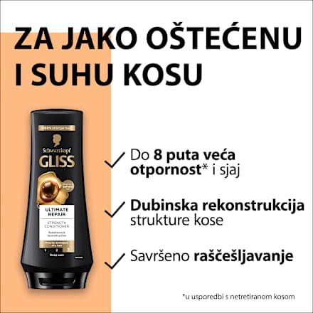 Ultimate Repair regenerator za kosu Schwarzkopf GLISS